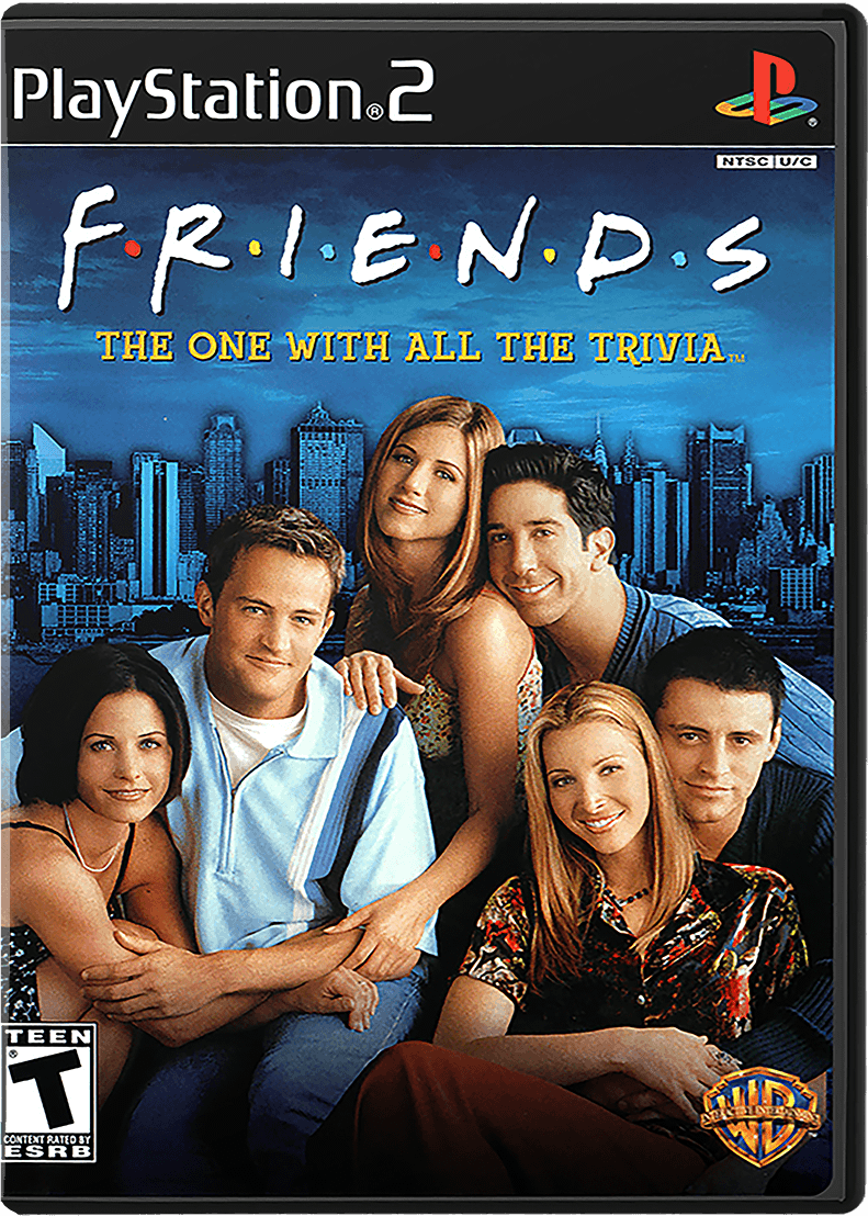 Friends The One With All The Trivia box art for Playstation 2